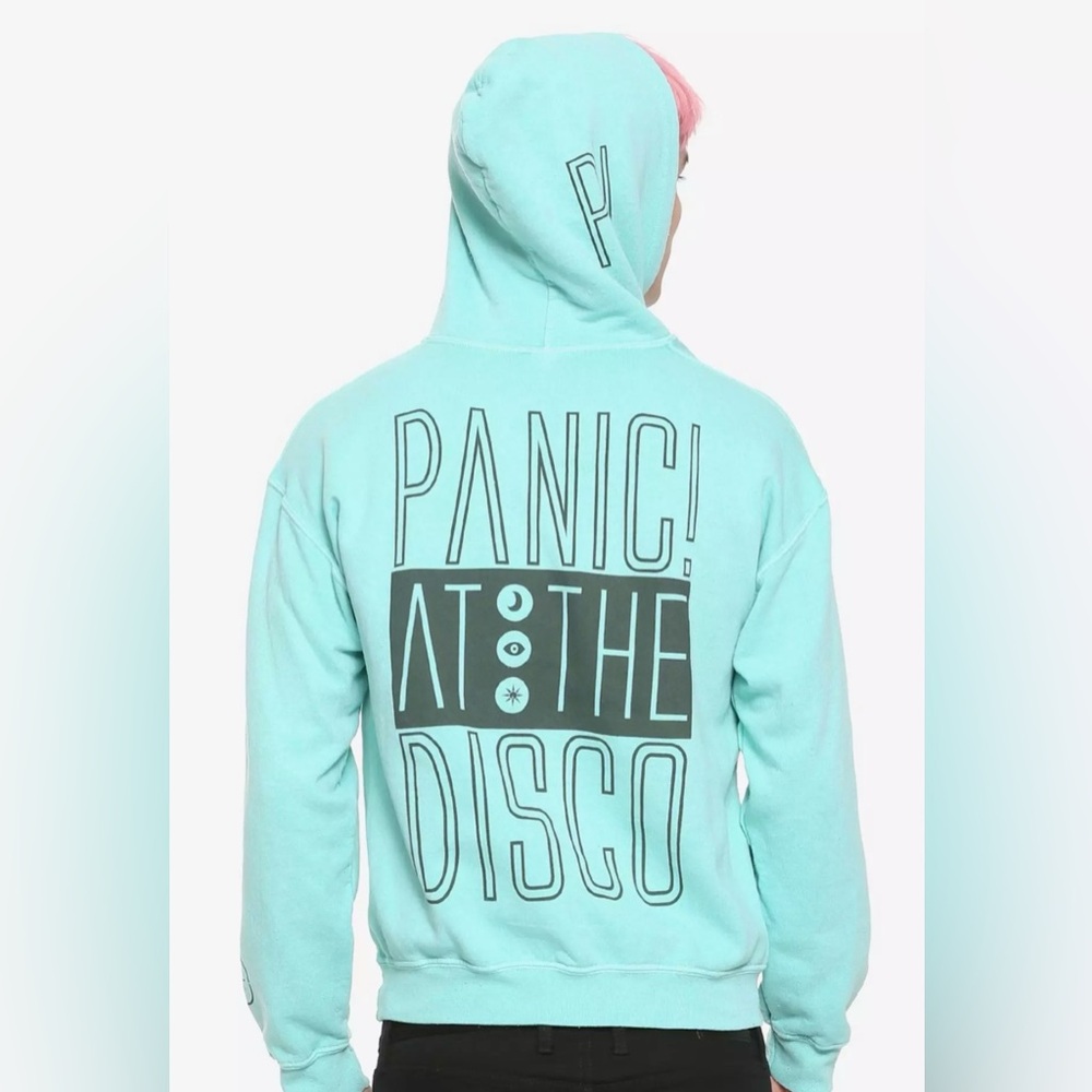 Panic! At The Disco Symbols Teal Hoodie